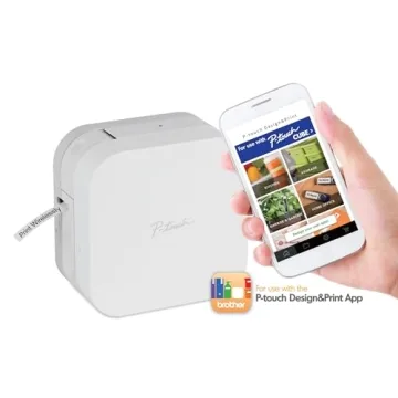 Brother P-Touch CUBE Label Maker with Bluetooth and Templates