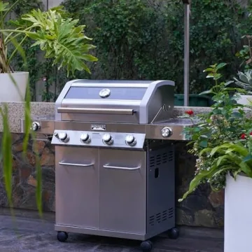 Monument Grills 4-Burner Propane Gas Grill with Sear Burners