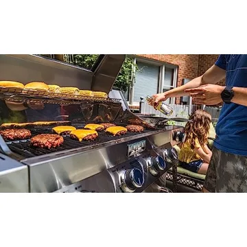 Monument Grills 4-Burner Propane Gas Grill with Sear Burners