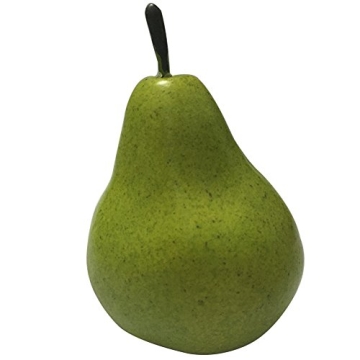 J-Riezen 6pcs Fake Pears for Home Decor and Gifts