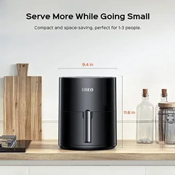 Dreo Air Fryer 9-in-1 Healthy Cook with Recipe Book