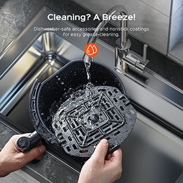 Dreo Air Fryer 9-in-1 Healthy Cook with Recipe Book