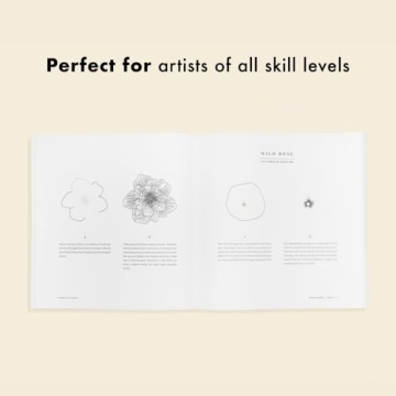 Florals By Hand Drawing Guide for All Ages