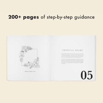 Florals By Hand Drawing Guide for All Ages