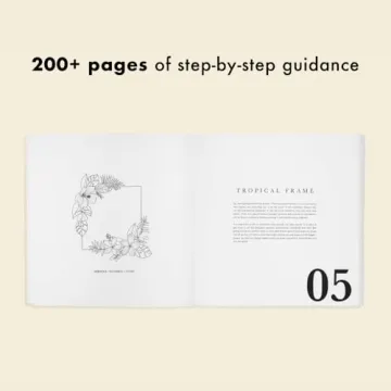 Florals By Hand Drawing Guide for All Ages