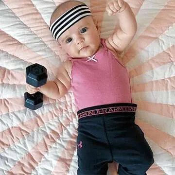 Genuine Fred BUFF BABY Dumbbell Rattle Engaging Fun Toy