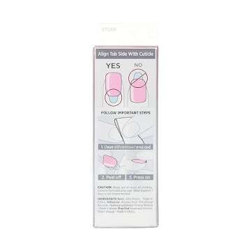 KISS imPRESS No Glue Mani Press On Nails - Pink Squoval