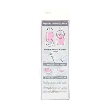 KISS imPRESS No Glue Mani Press On Nails - Pink Squoval