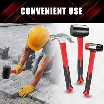 YIYITOOLS 3 Pcs Hammer Set Durable Shock Reduction Grip
