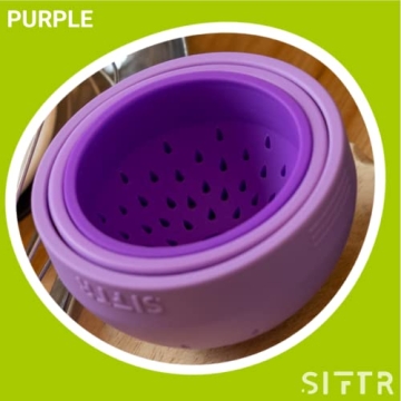 SIFTR Space Saving Silicone Can Strainer Set