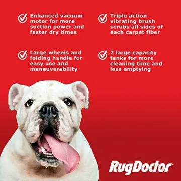 Rug Doctor Mighty Pro X3 Carpet Cleaner for Pet Owners