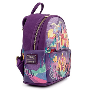 Loungefly Disney Little Mermaid Ariel Castle Purse for Women