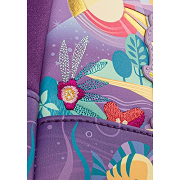 Loungefly Disney Little Mermaid Ariel Castle Purse for Women
