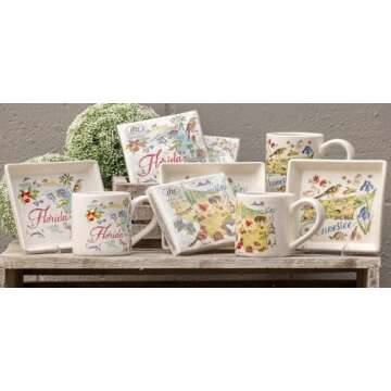 Boston International Rosanne Beck State Collection IHR 3-Ply Guest Towel Buffet Paper Napkins, 16-Count, Tennessee