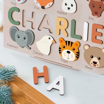 Zuzu Puzzle Personalized Name Puzzle for Toddlers