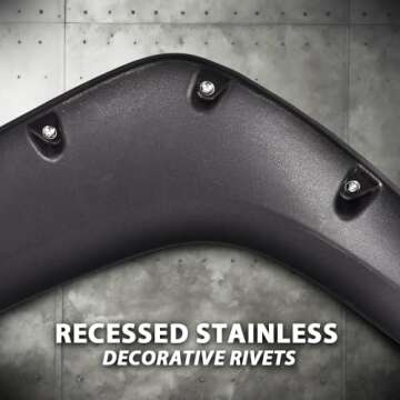 G-PLUS Fender Flares for Chevy Silverado - Rugged Style