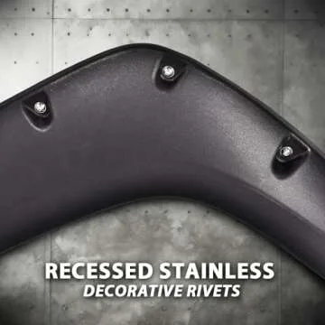 G-PLUS Fender Flares for Chevy Silverado - Rugged Style