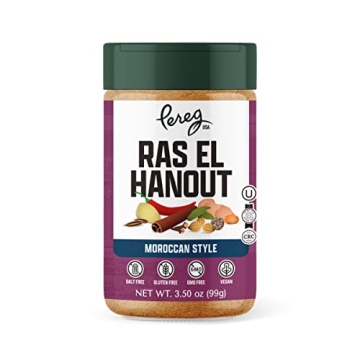 Pereg Ras El Hanout Moroccan Seasoning Spice Blend (3.5 Oz) - Non-GMO - Kosher Certified