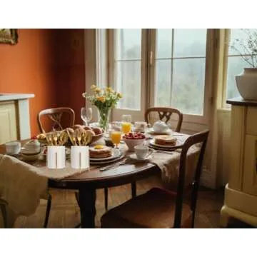 SIEBOLD Sturdy Cutlery Holder - Elegant Kitchen Caddy