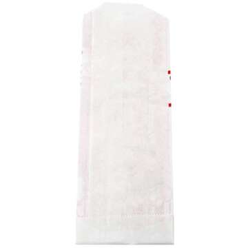 Carnival King Paper Popcorn Bags, Red/White, 100 Count (Pack of 1)