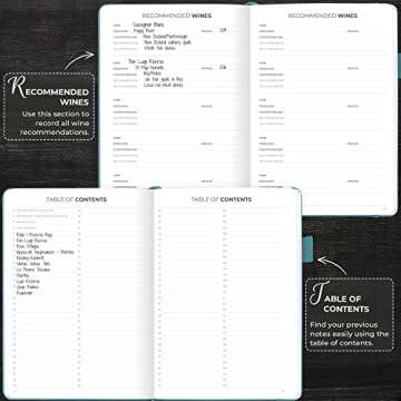 Clever Fox Wine Journal for Beginners & Pros – Guided Tasting Log