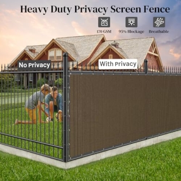 Heavy Duty 170GSM Privacy Fence Screen - Winpull