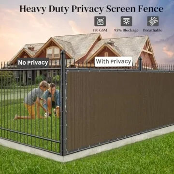 Heavy Duty 170GSM Privacy Fence Screen - Winpull
