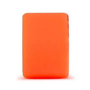 Orangatang Fat Free 65 mm 80a Freeride Longboard Skateboard Wheels (Orange, Set of 4)