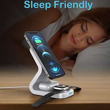 Mag-Safe Wireless 3 in 1 Charger for iPhone and More