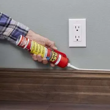 Flex Caulk Waterproof Sealant for Home and Outdoor Repairs