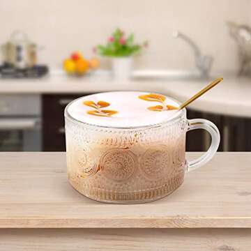 Vintage Coffee Mugs Set of 2 for Elegant Gifting