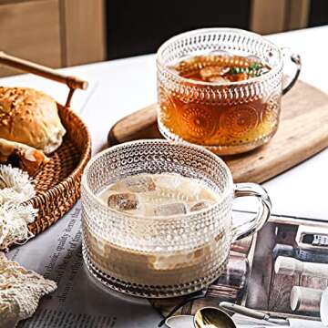 Vintage Coffee Mugs Set of 2 for Elegant Gifting