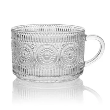 Vintage Coffee Mugs Set of 2 for Elegant Gifting