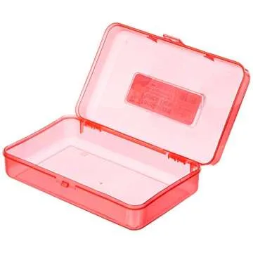 Charles Leonard Pencil Boxes - 24 Pack for Students