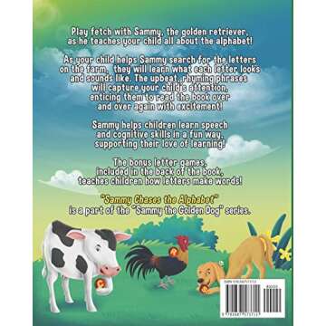 Sammy Chases the Alphabet (Sammy the Golden Dog)