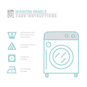 Lush Decor Reyna Ruffle Window Curtain Panel Set, Pair, 54" W x 108" L, White - Flowy Curtain Set - Romantic Ruffle Curtains for Bedroom, Living room, or Dining Room - Farmhouse & Cottage Home Decor