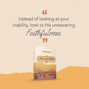 Car Line Mom Devotional Empowering Book for Busy Moms