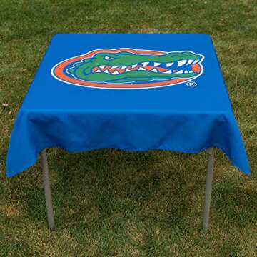 College Flags & Banners Co. Florida Gators Logo Tablecloth or Table Overlay