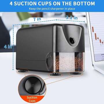 AFMAT Electric Pencil Sharpener - Fast & Durable