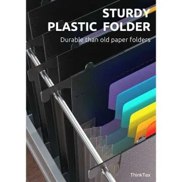 ThinkTex Expanding Hanging File Folders - 3 Pack