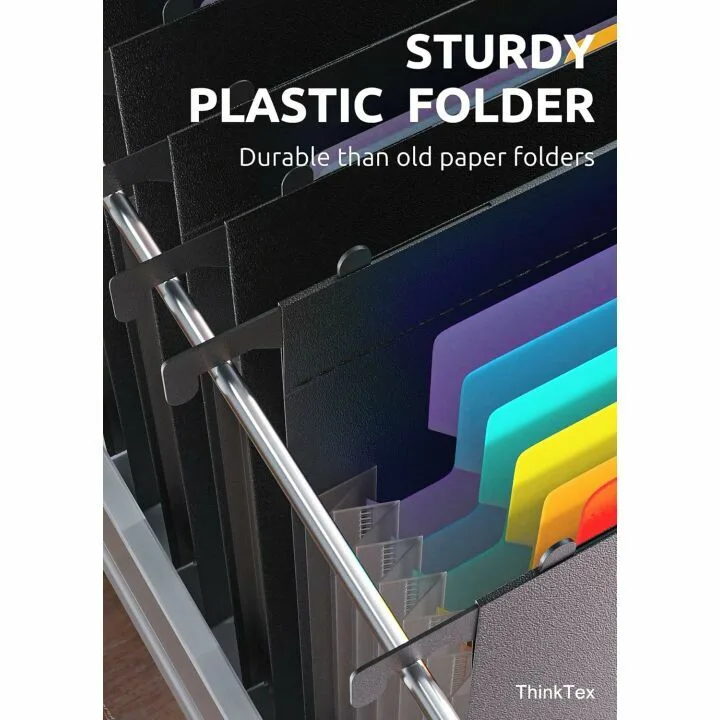 ThinkTex Expanding Hanging File Folders - 3 Pack