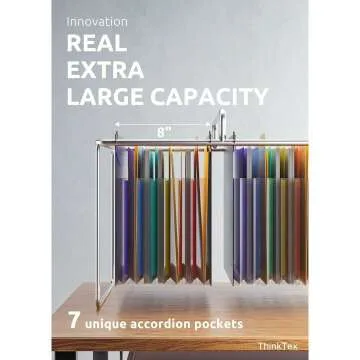ThinkTex Expanding Hanging File Folders - 3 Pack