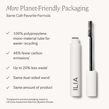 ILIA - Limitless Lash Mascara | Non-Toxic, Cruelty-Free, Lightweight & Nourishing, Flake + Smudge-Resistant, Clean Mascara, Ophthalmologist-Tested, Safe For Sensitive Eyes