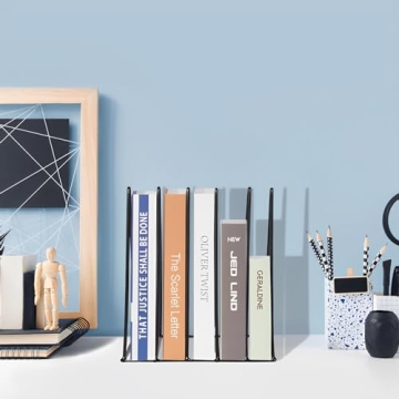 QPEY Triangle File Holder for Records & Magazines