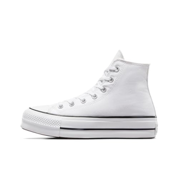 Converse Women's Chuck Taylor All Star Lift High Top Sneakers - Classic White Chic
