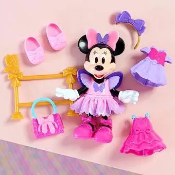 Disney Junior Minnie Mouse Fabulous Fashion Ballerina Doll