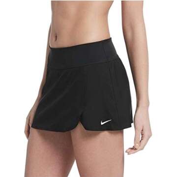 Nike Solid Element Swim Boardskirt Black MD