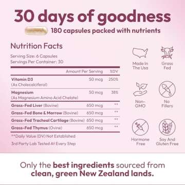 Gum Restore Supports Gum Repair for Receding Gums Treatment, Inflamed Gums & Gum Recession Treatment, Gum Restore Gum Health Supplements Gum Regrowth, Made in USA, 180 Capsules 1 Month Supply, Non-GMO