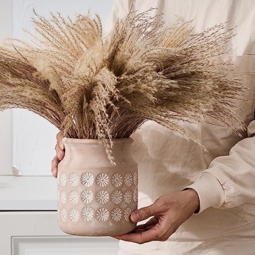 LUKA Ceramic Rustic Vase for Home Decor and Gifting