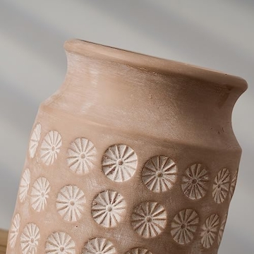 LUKA Ceramic Rustic Vase for Home Decor and Gifting